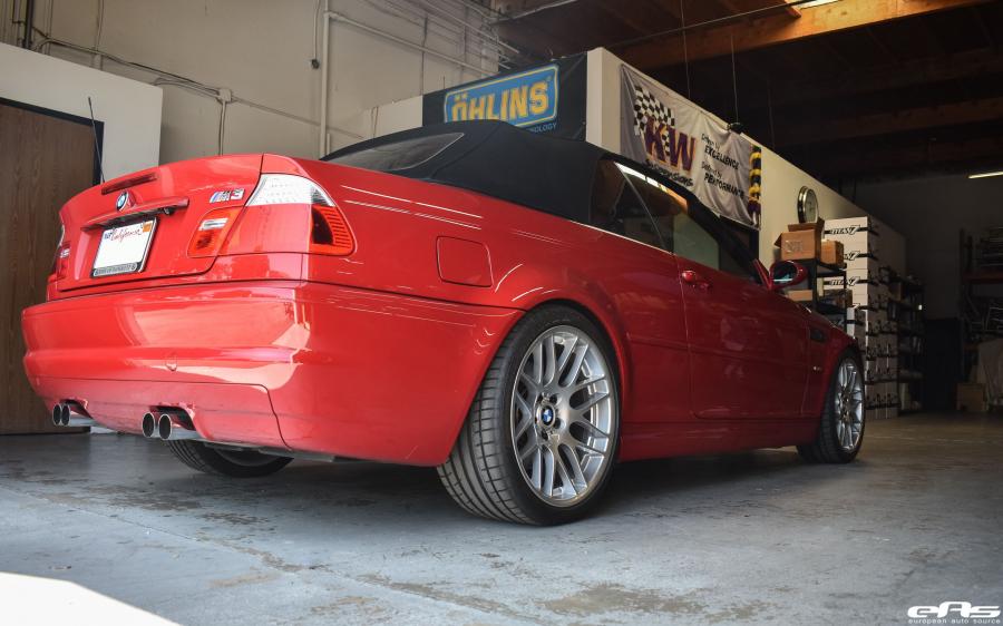  BMW M3 Convertible Imola Red by EAS (E46) 2017 года  (фото 3 из 10)